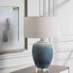 Ocean Waves Table Lamp