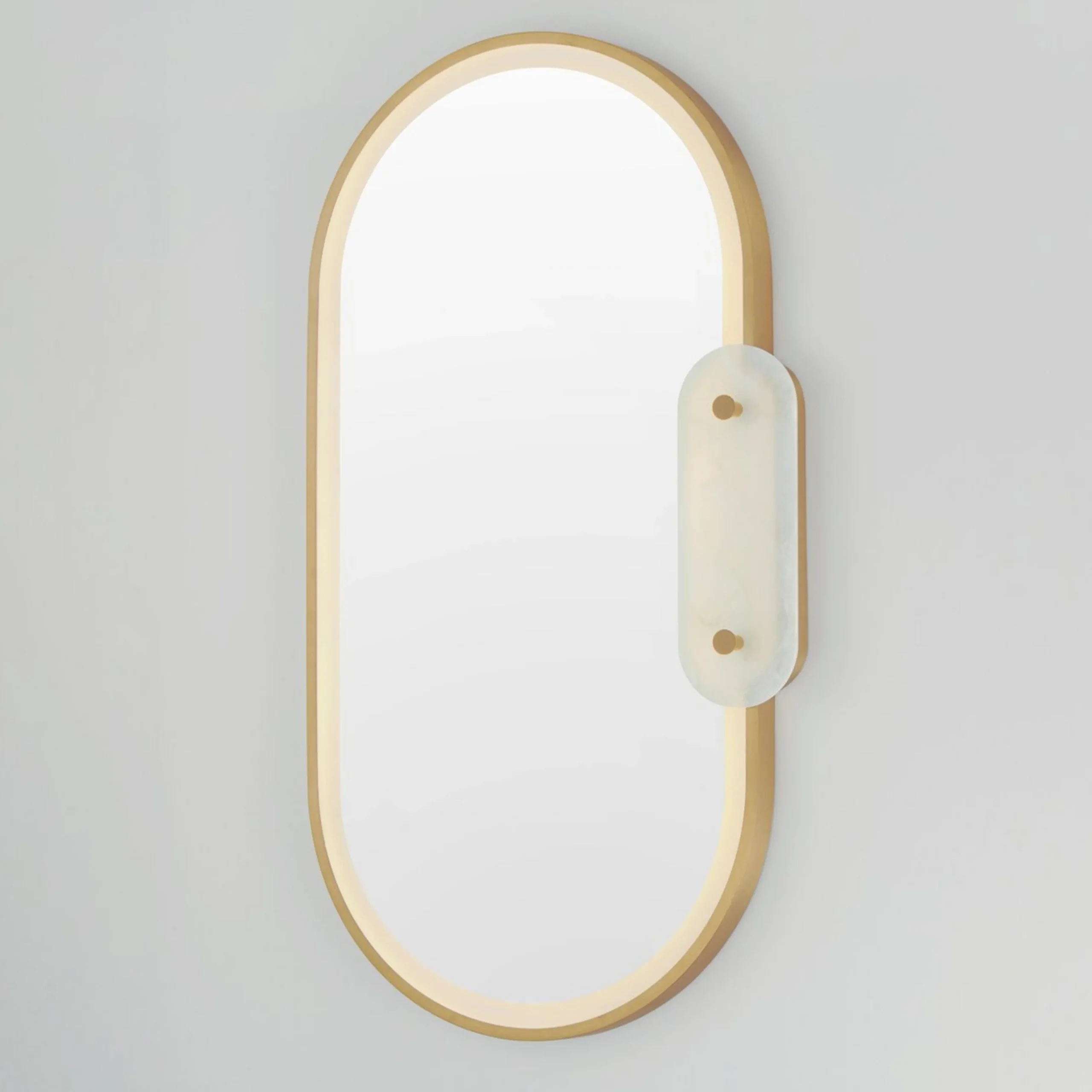 Odette LED Mirror - Alabaster