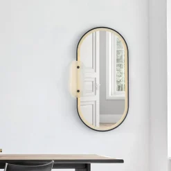 Odette LED Mirror - Alabaster
