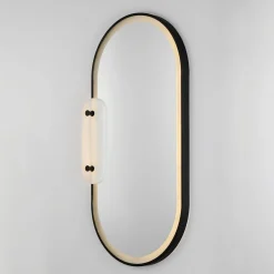 Odette LED Mirror - Alabaster