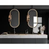 Odette LED Mirror - Composite Stone
