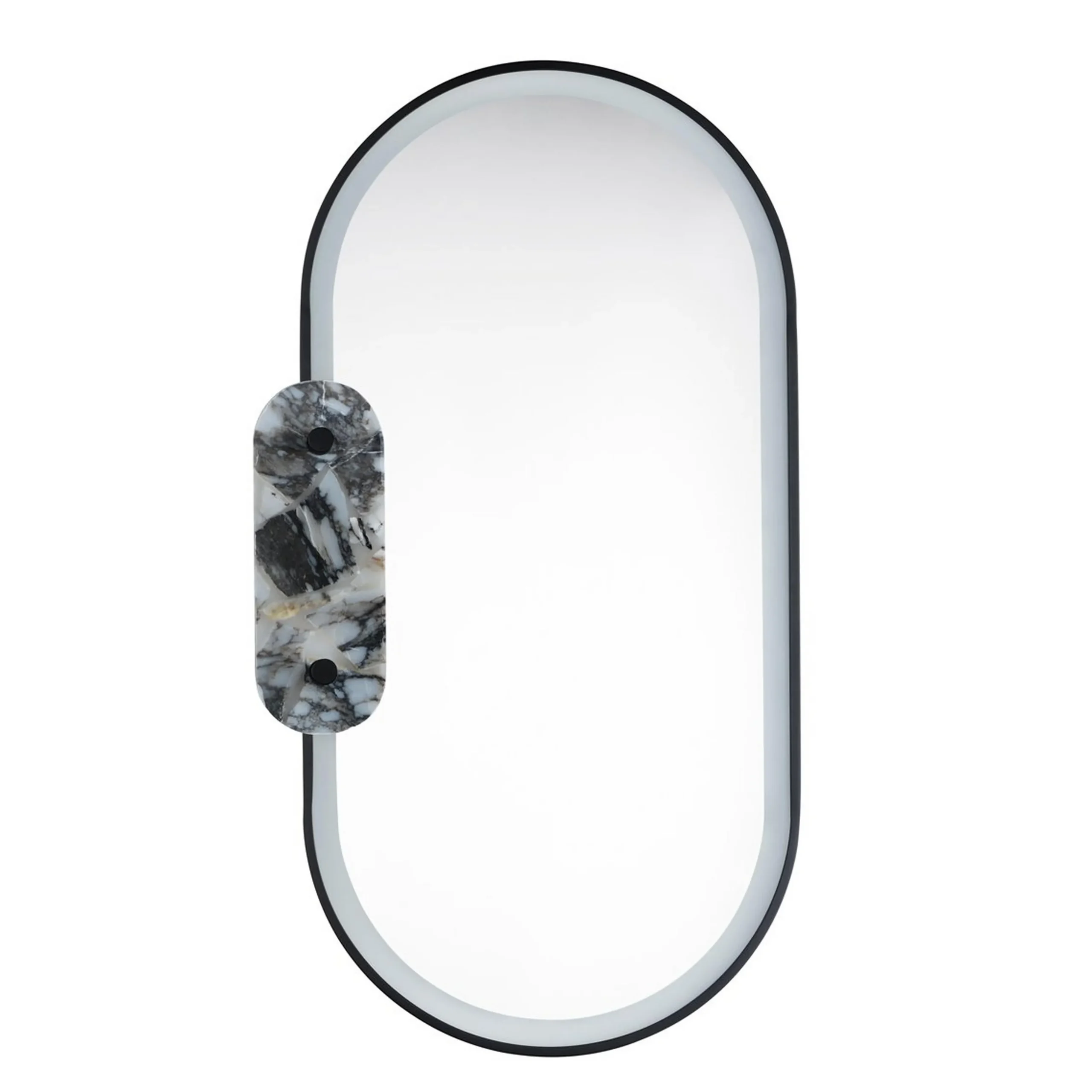 Odette LED Mirror - Composite Stone