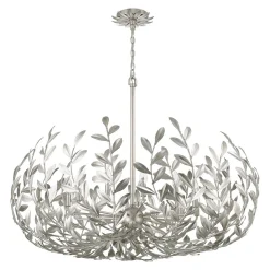 Olive Leaf Blooming Chandelier - 12 Light
