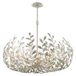 Olive Leaf Blooming Chandelier - 12 Light