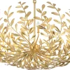 Olive Leaf Blooming Chandelier - 12 Light