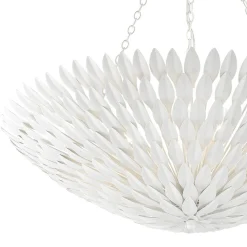 Olive Leaf Convertible Chandelier - 8 Light