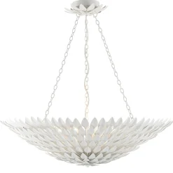 Olive Leaf Convertible Chandelier - 8 Light