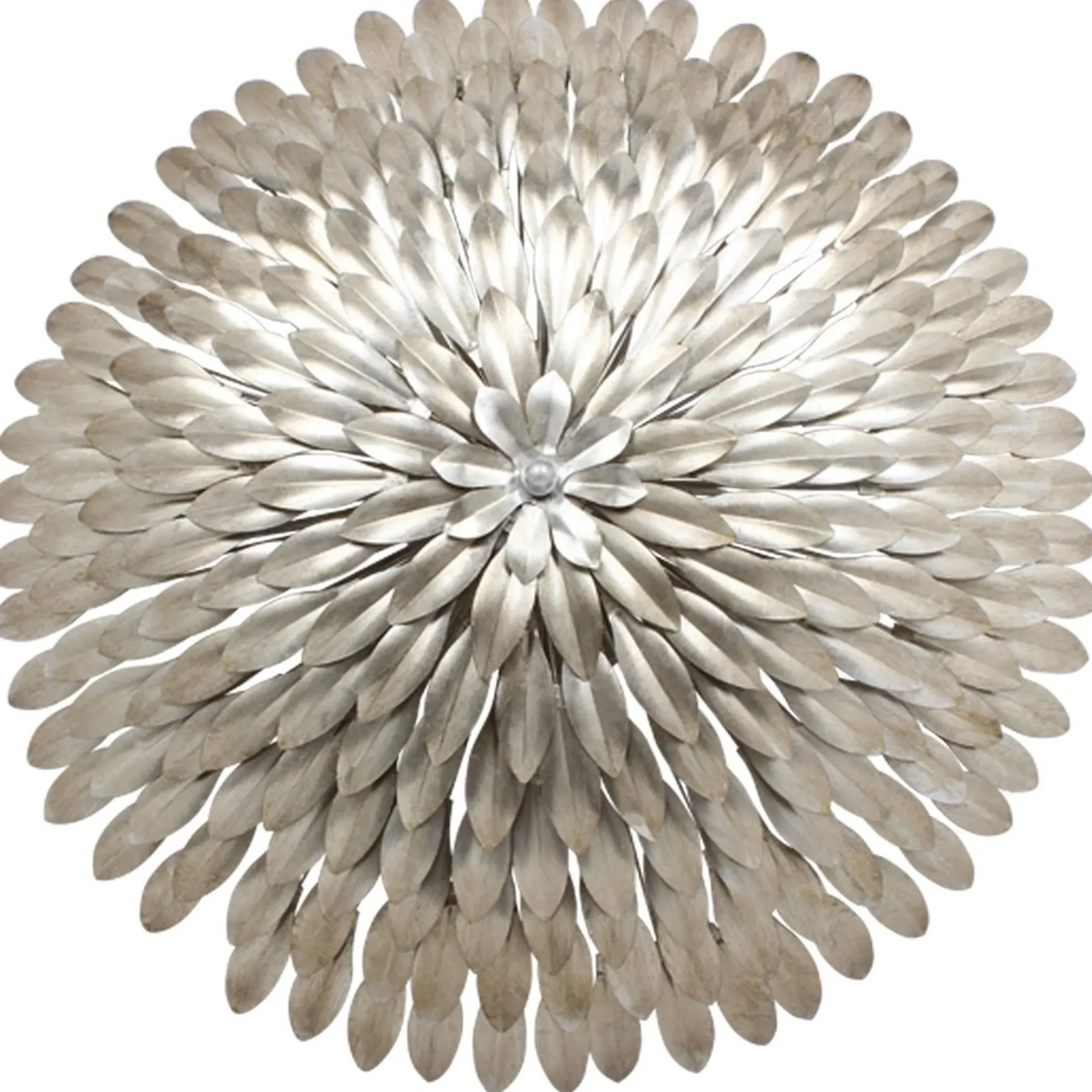 Olive Leaf Convertible Chandelier - 6 Light