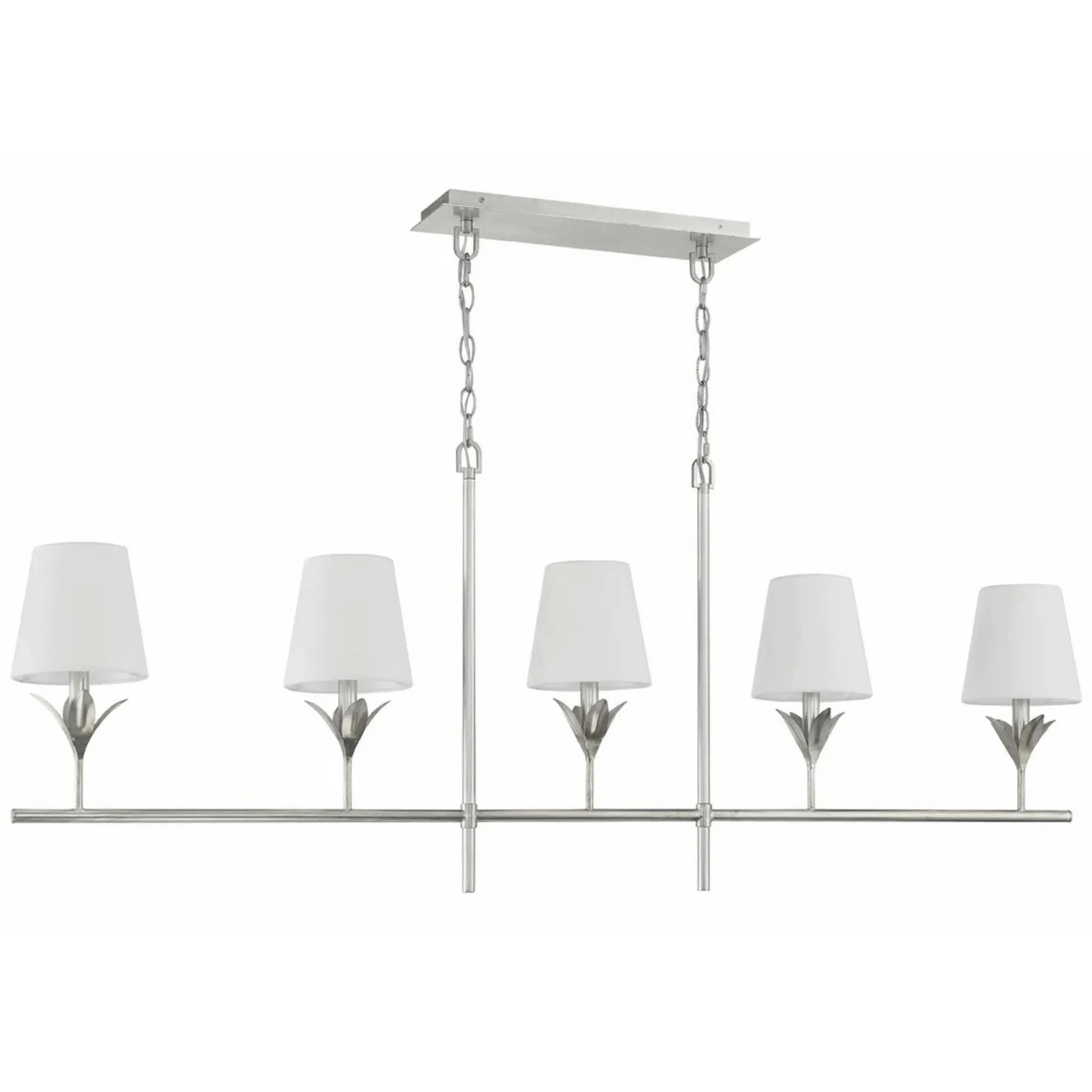 Olive Leaf Island Chandelier