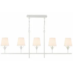Olive Leaf Island Chandelier