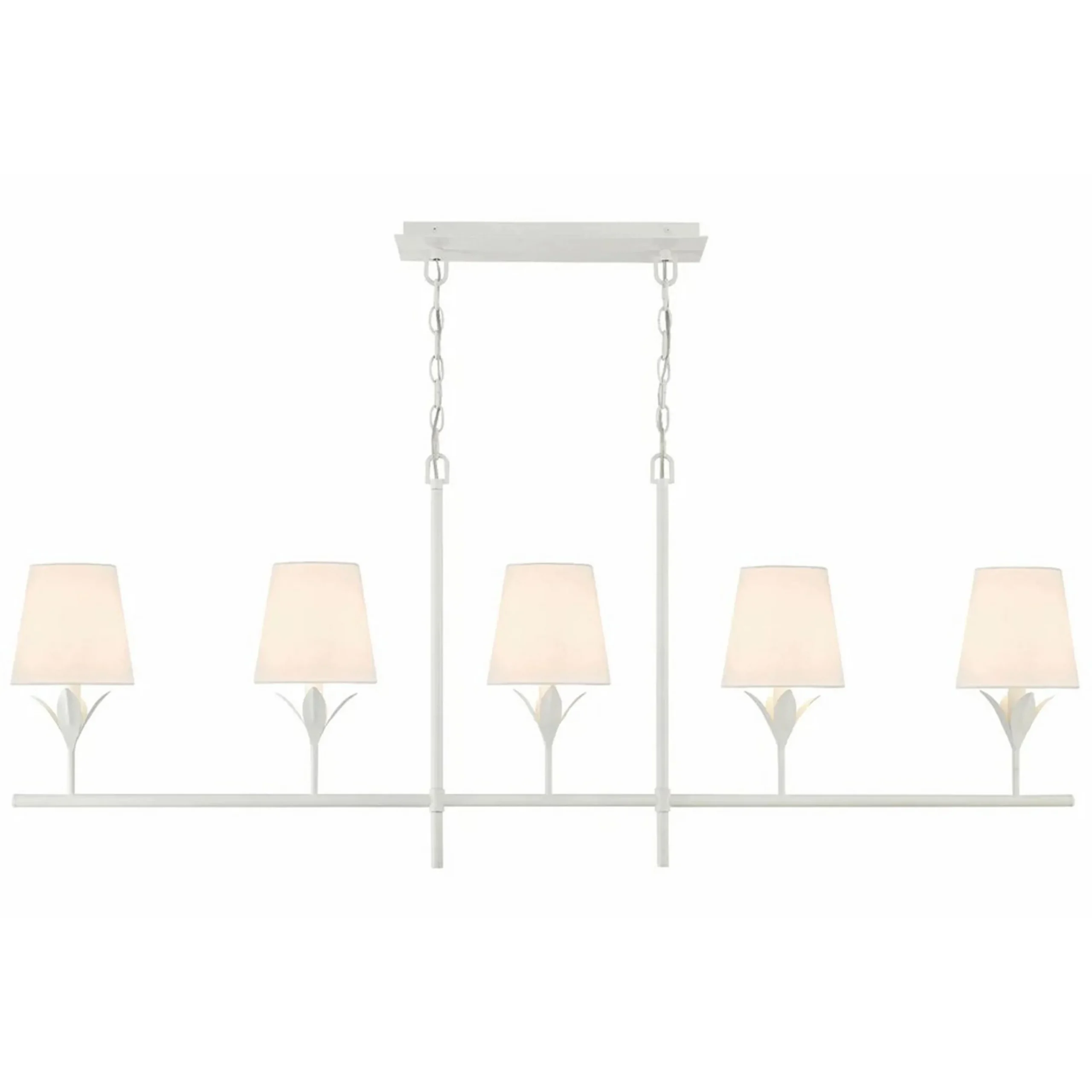 Olive Leaf Island Chandelier