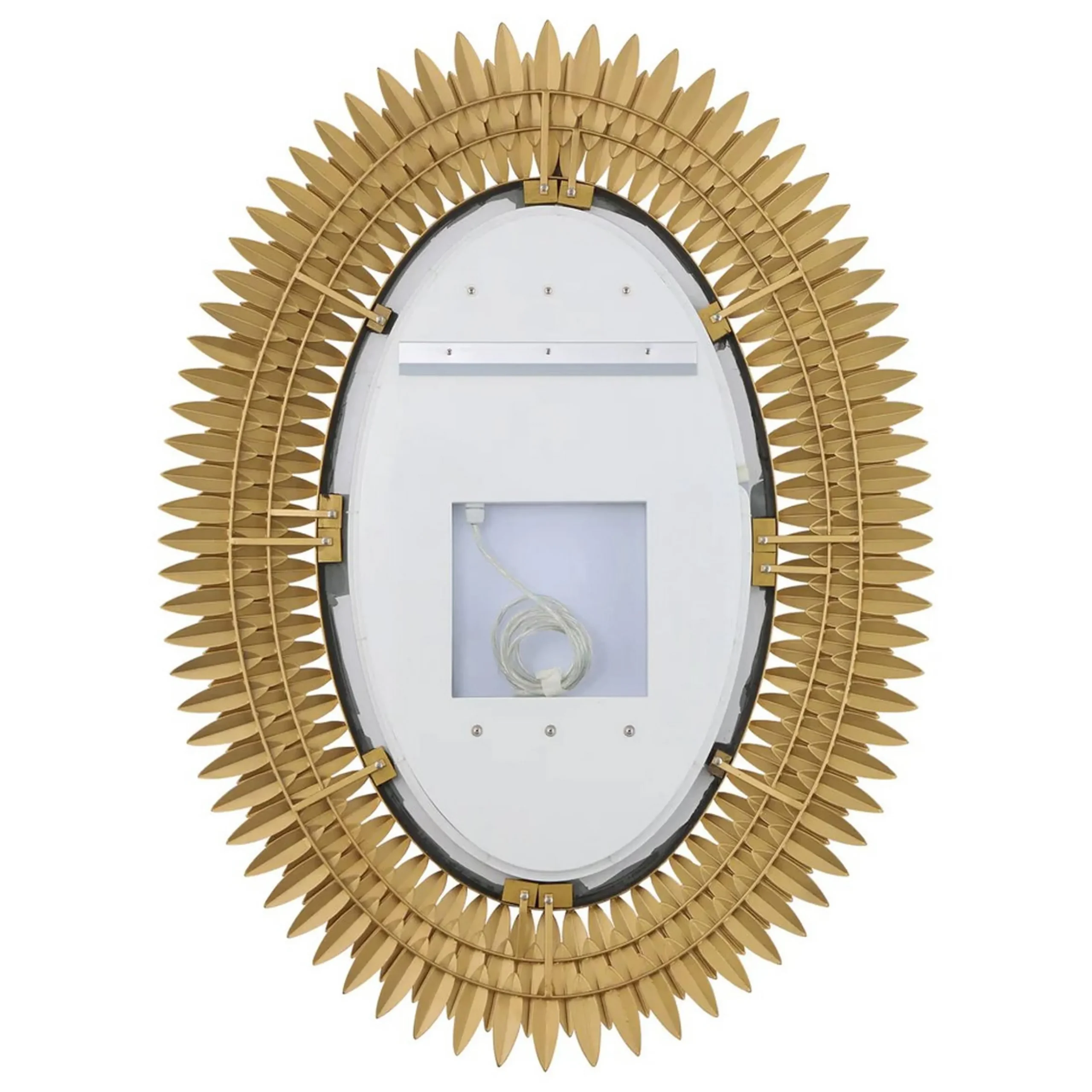 Olive Leaf LED Mirror - 31"
