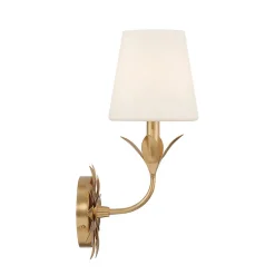 Olive Leaf Petal Sconce