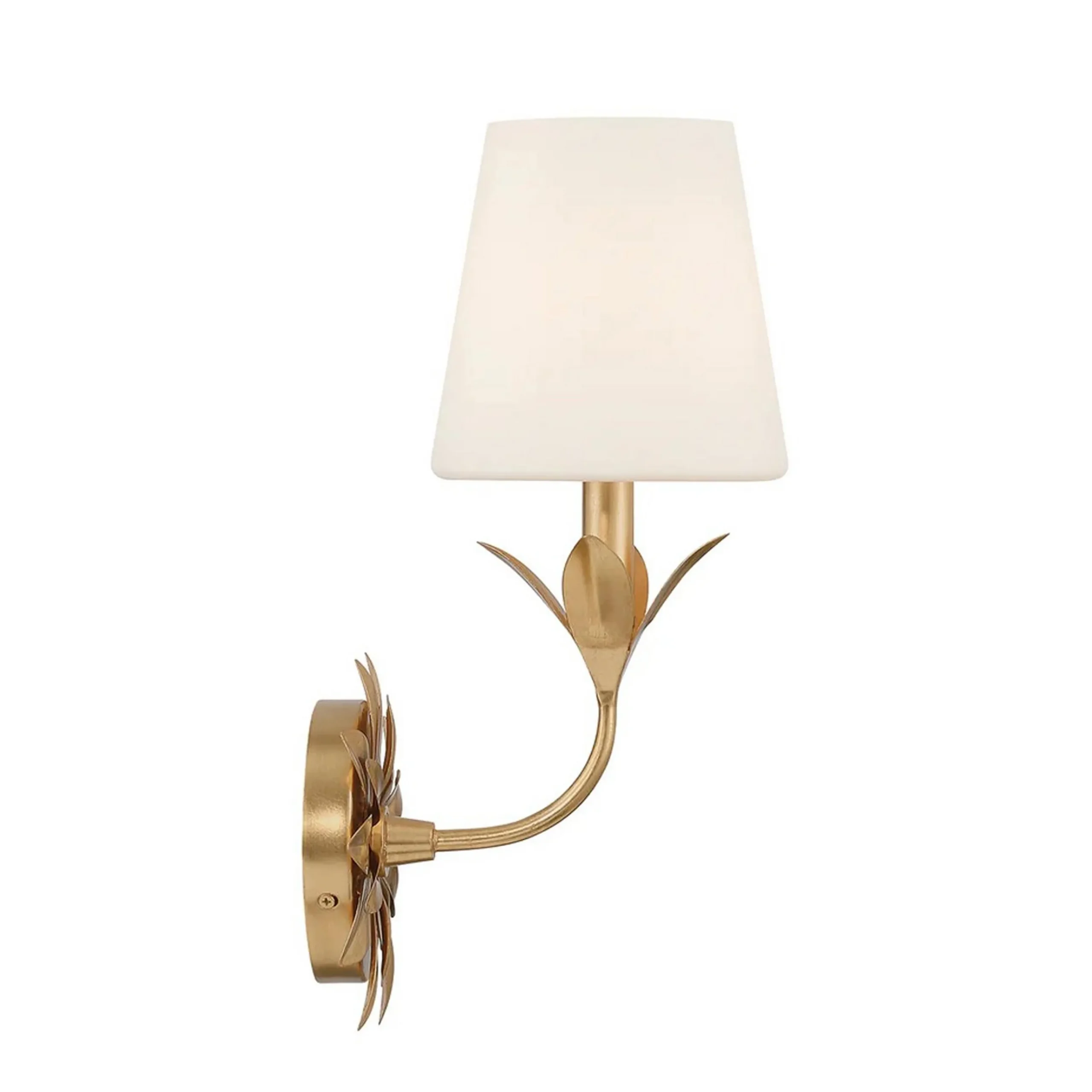 Olive Leaf Petal Sconce
