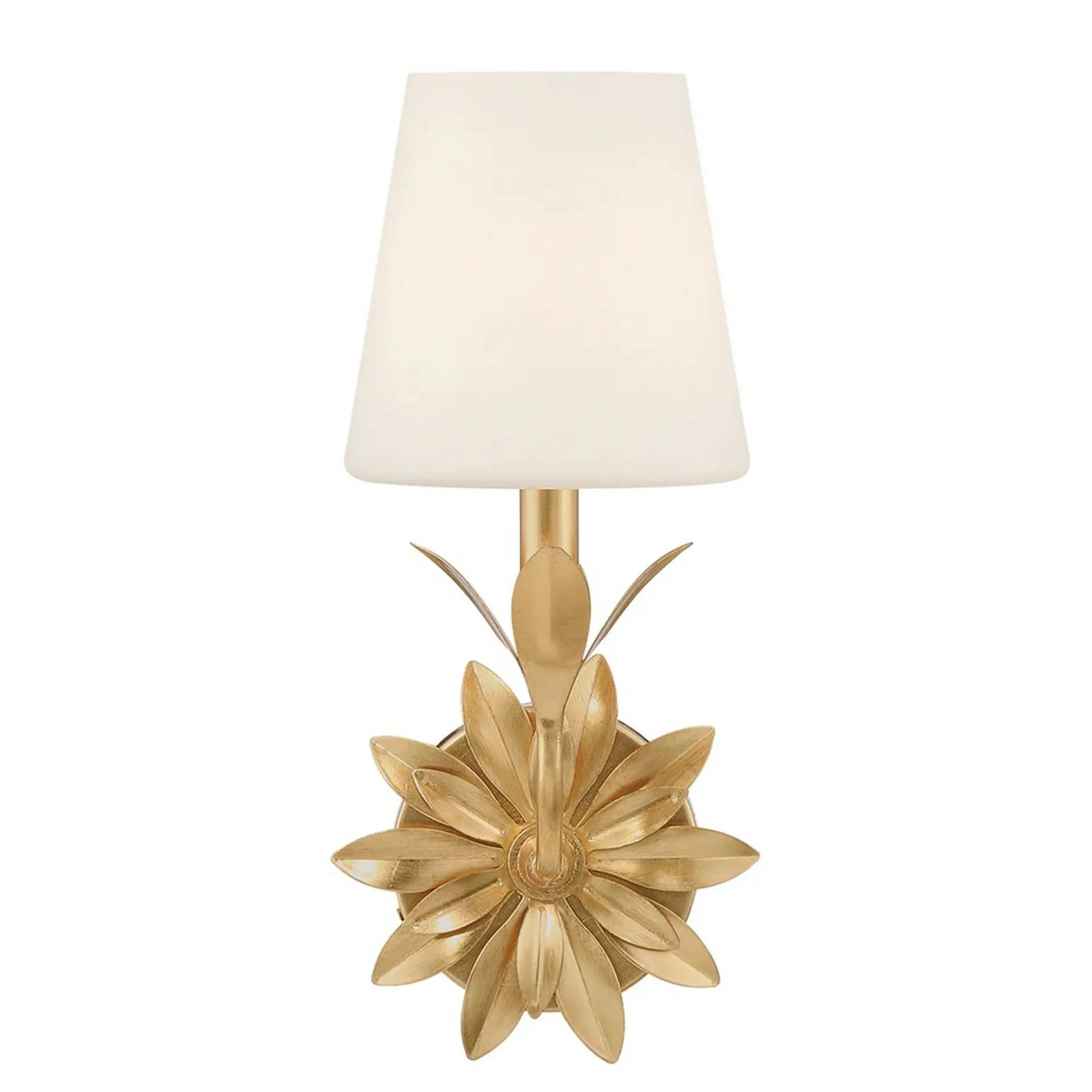 Olive Leaf Petal Sconce