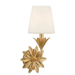 Olive Leaf Petal Sconce