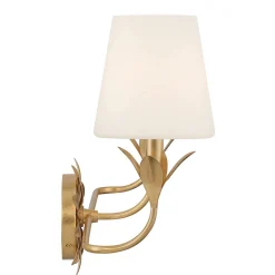 Olive Leaf Petal Vanity Light - 3 Light