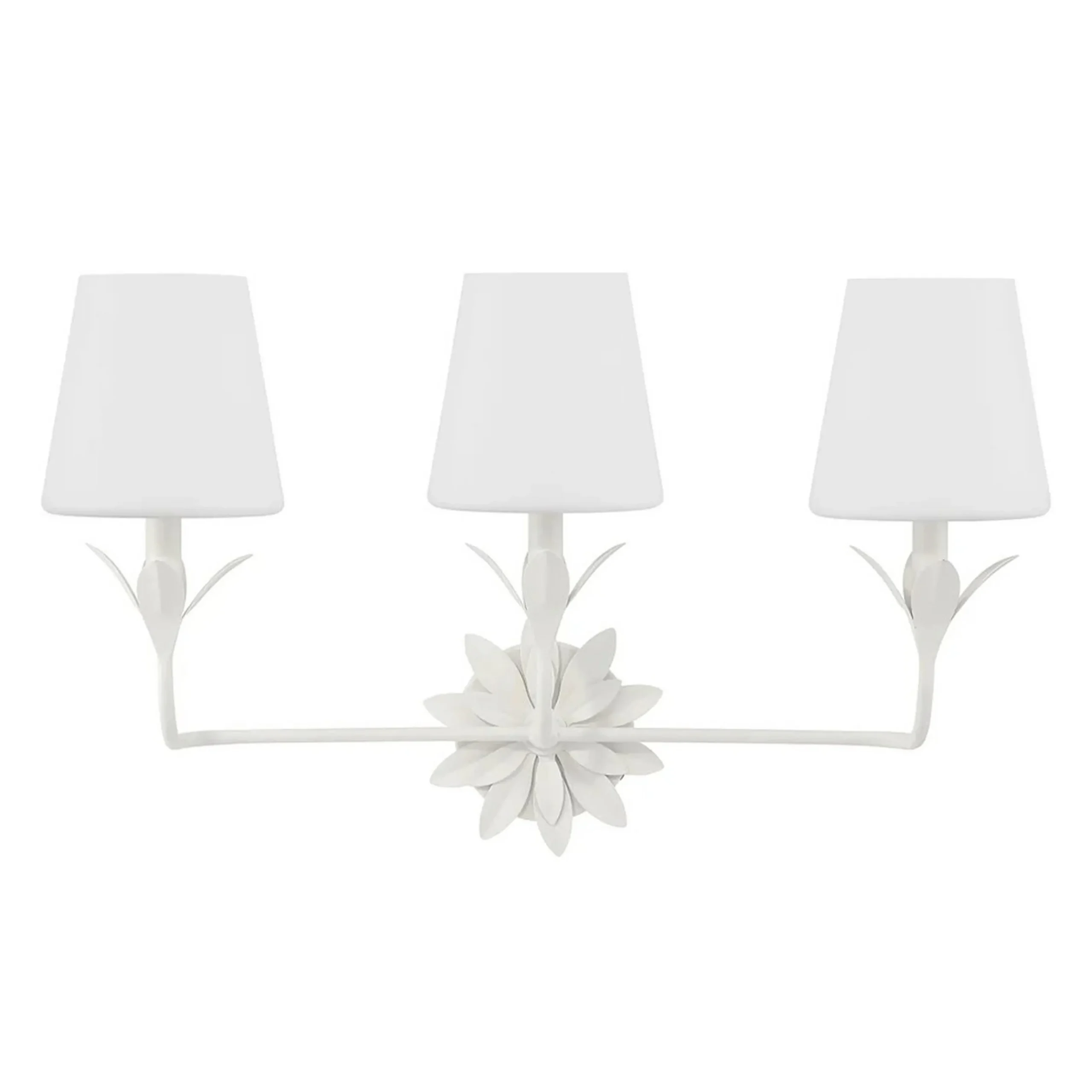 Olive Leaf Petal Vanity Light - 3 Light