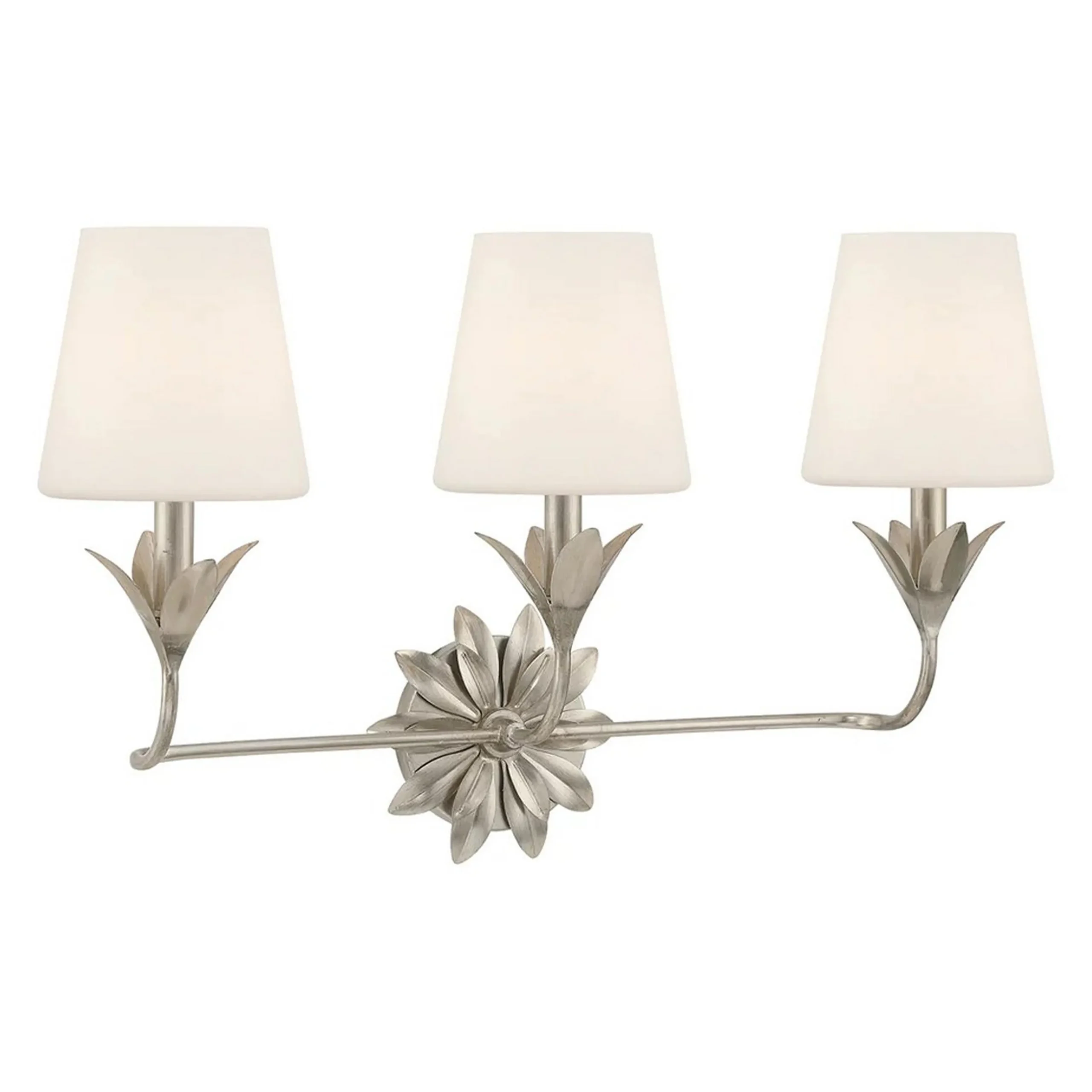 Olive Leaf Petal Vanity Light - 3 Light