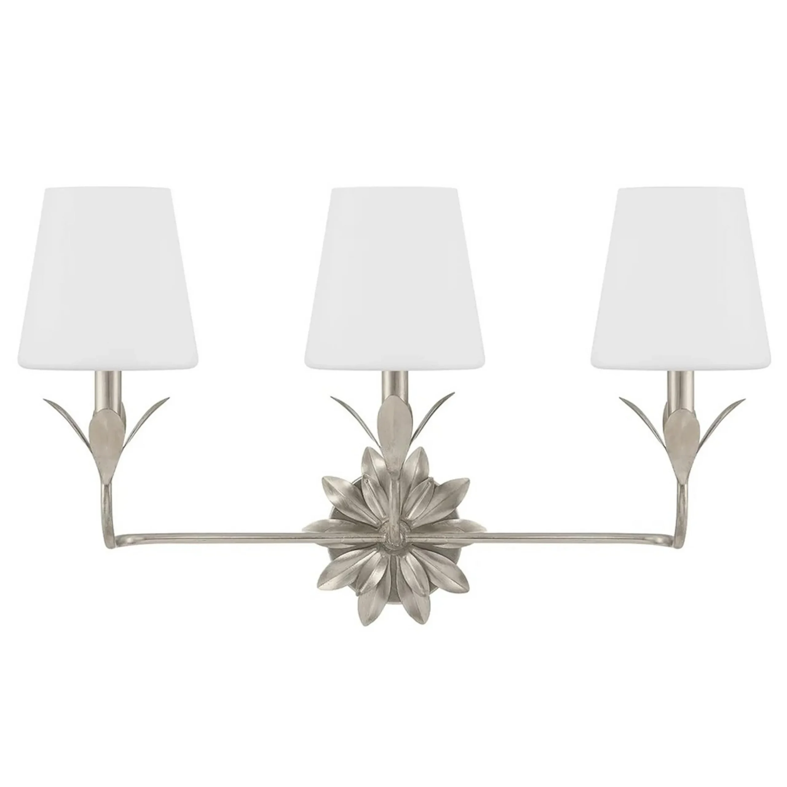 Olive Leaf Petal Vanity Light - 3 Light