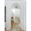 Olive Leaf Semi-Flush Ceiling Light - 4 Light