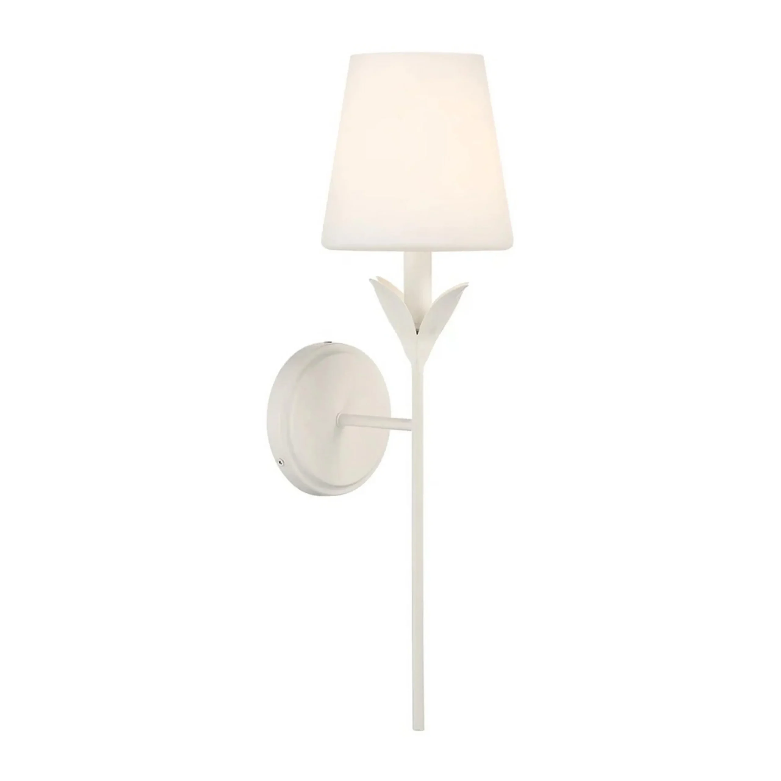 Olive Leaf Stem Bath Sconce - 1 Light