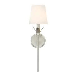 Olive Leaf Stem Bath Sconce - 1 Light