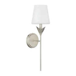 Olive Leaf Stem Bath Sconce - 1 Light
