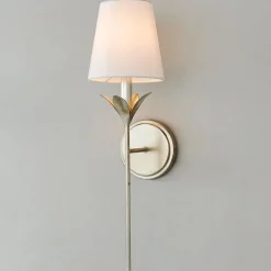 Olive Leaf Stem Sconce - 1 Light