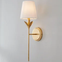 Olive Leaf Stem Sconce - 1 Light