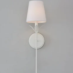 Olive Leaf Stem Sconce - 1 Light