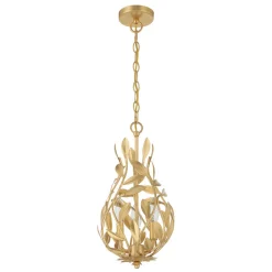 Olive Leaf Vine Lantern - 3 Light