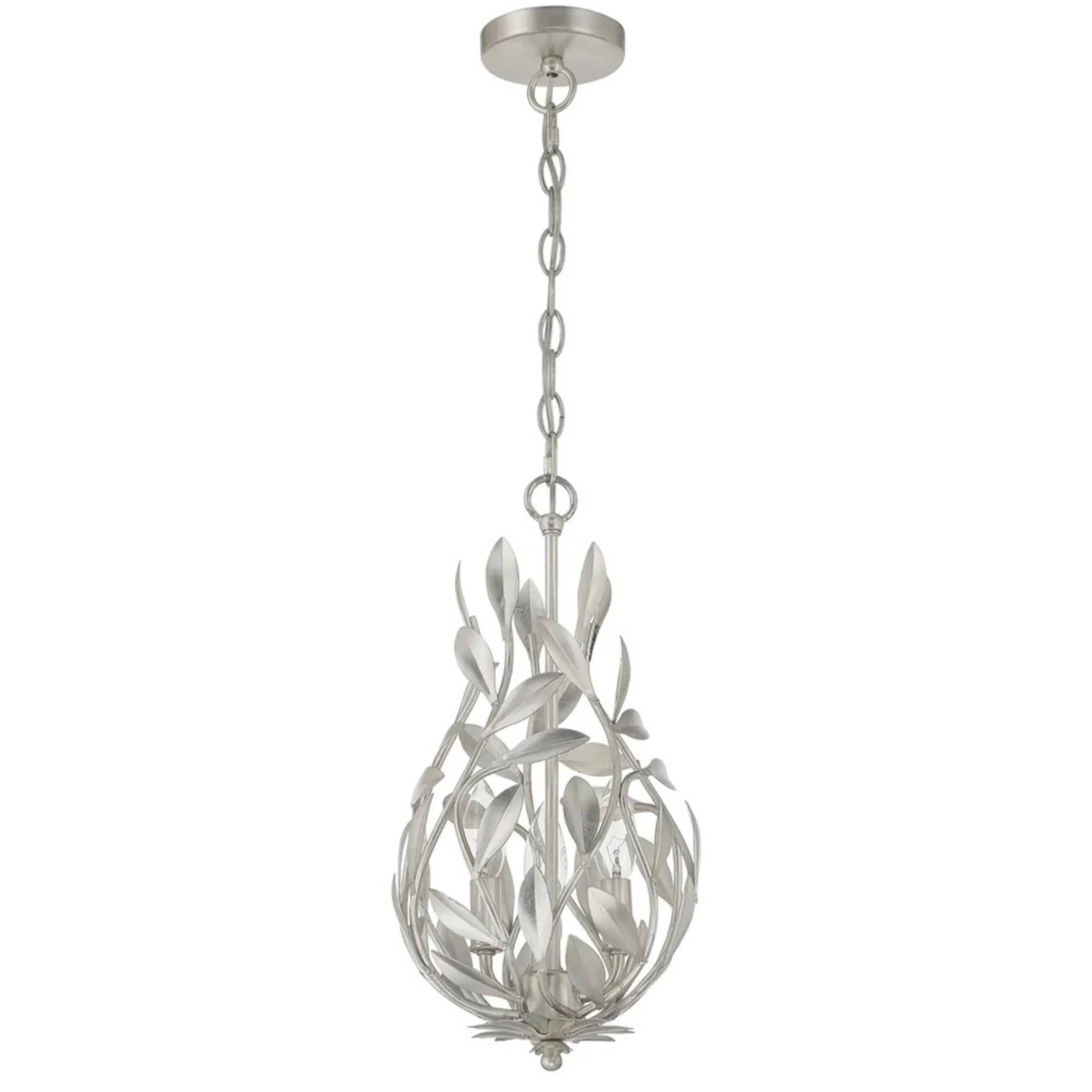 Olive Leaf Vine Lantern - 3 Light
