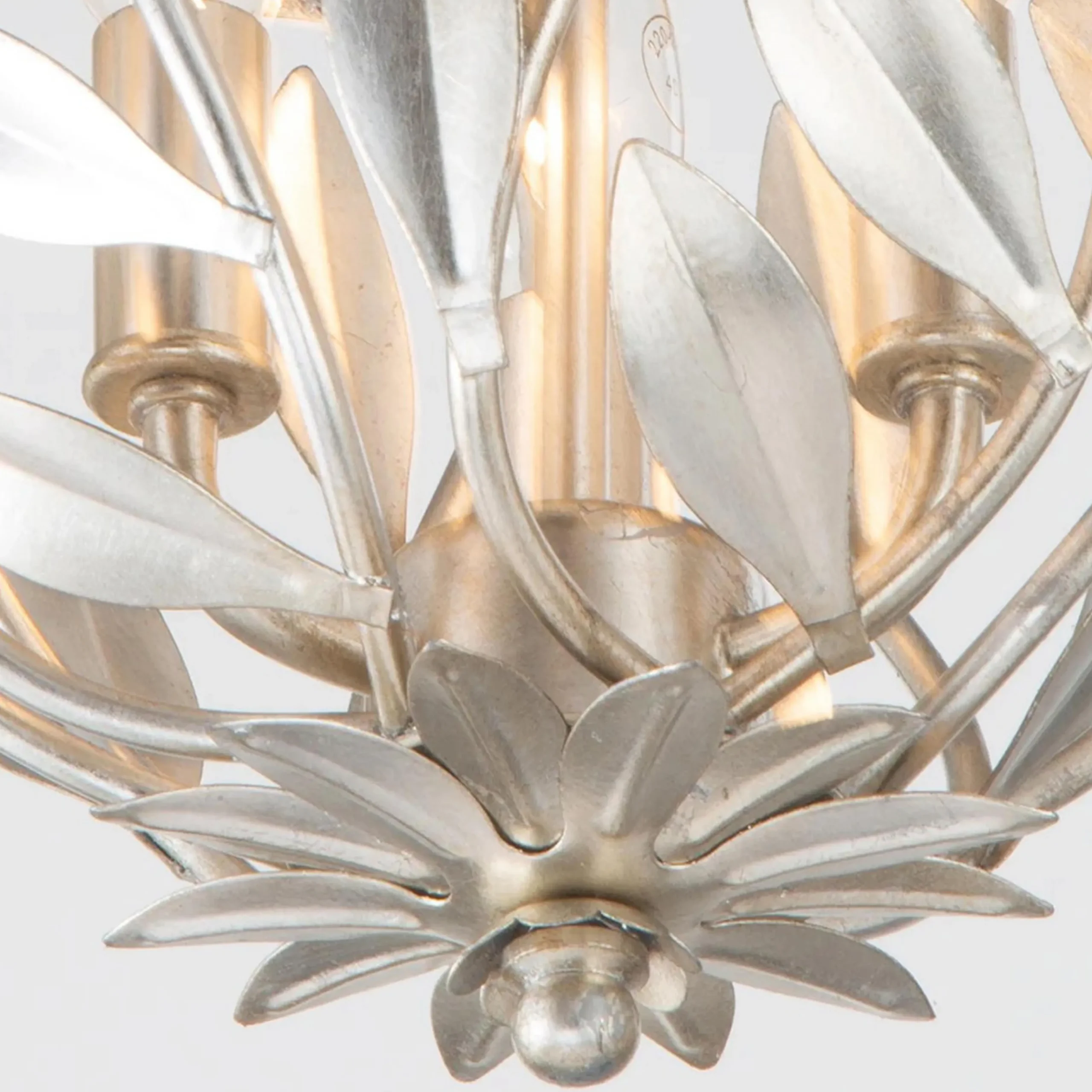 Olive Leaf Vine Lantern - 3 Light