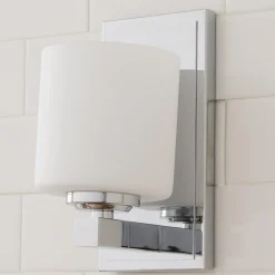 Opal Barrel Bath Sconce
