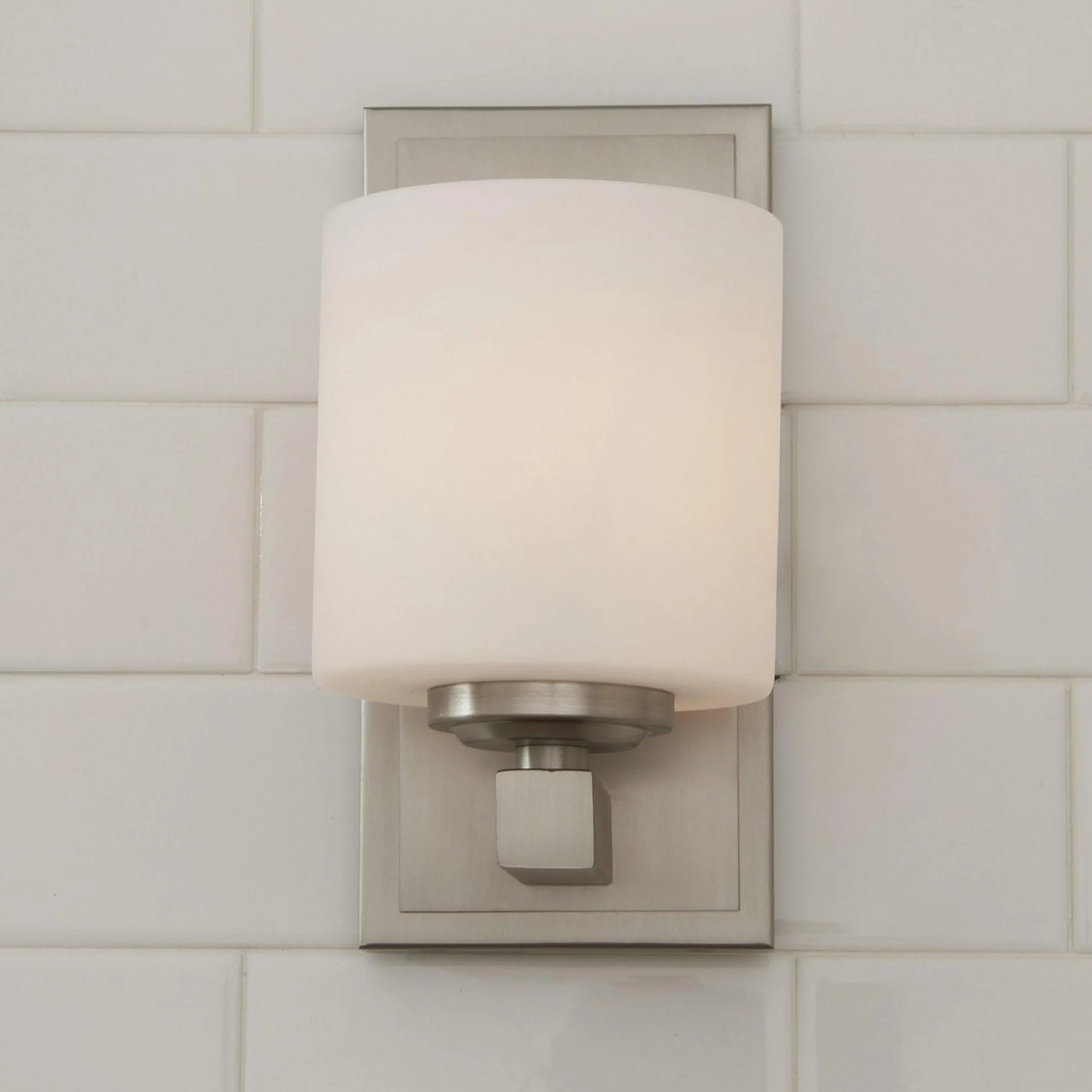 Opal Barrel Bath Sconce