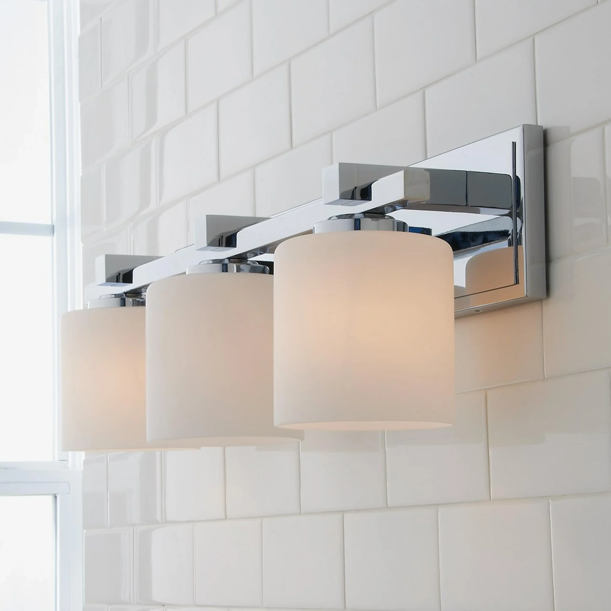 Opal Barrel Vanity Light - 3 Light