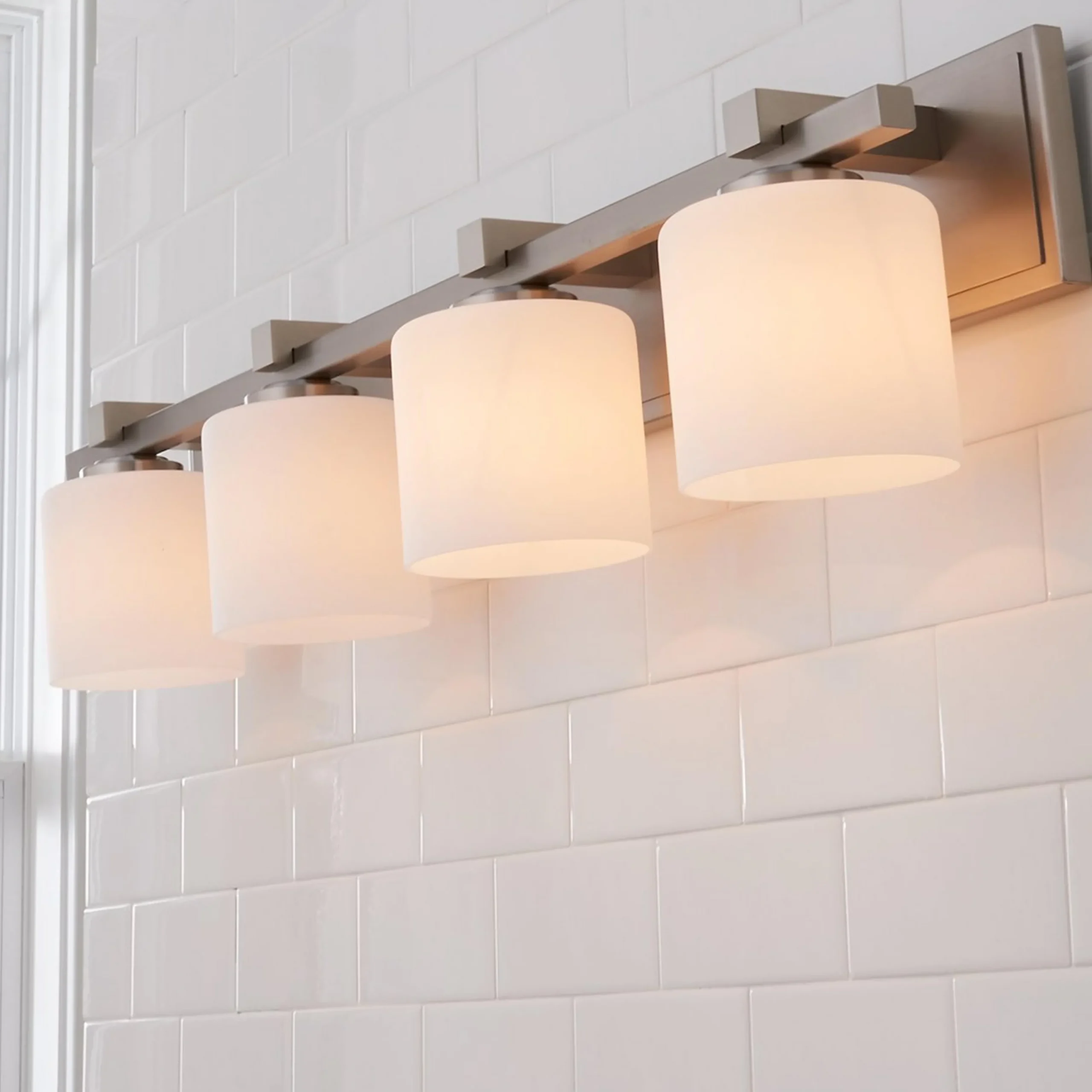 Opal Barrel Vanity Light - 4 Light