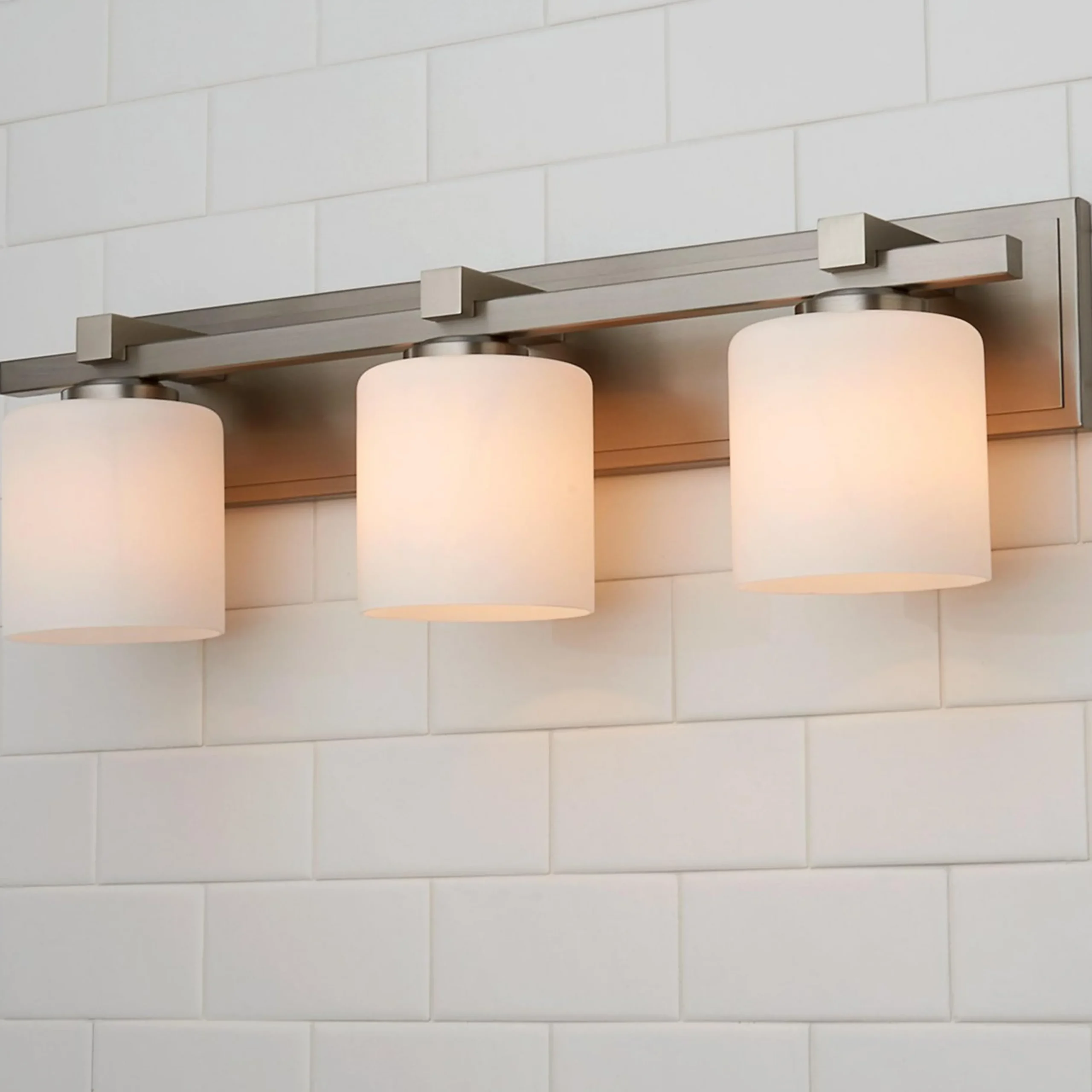 Opal Barrel Vanity Light - 3 Light