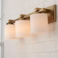 Opal Barrel Vanity Light - 3 Light