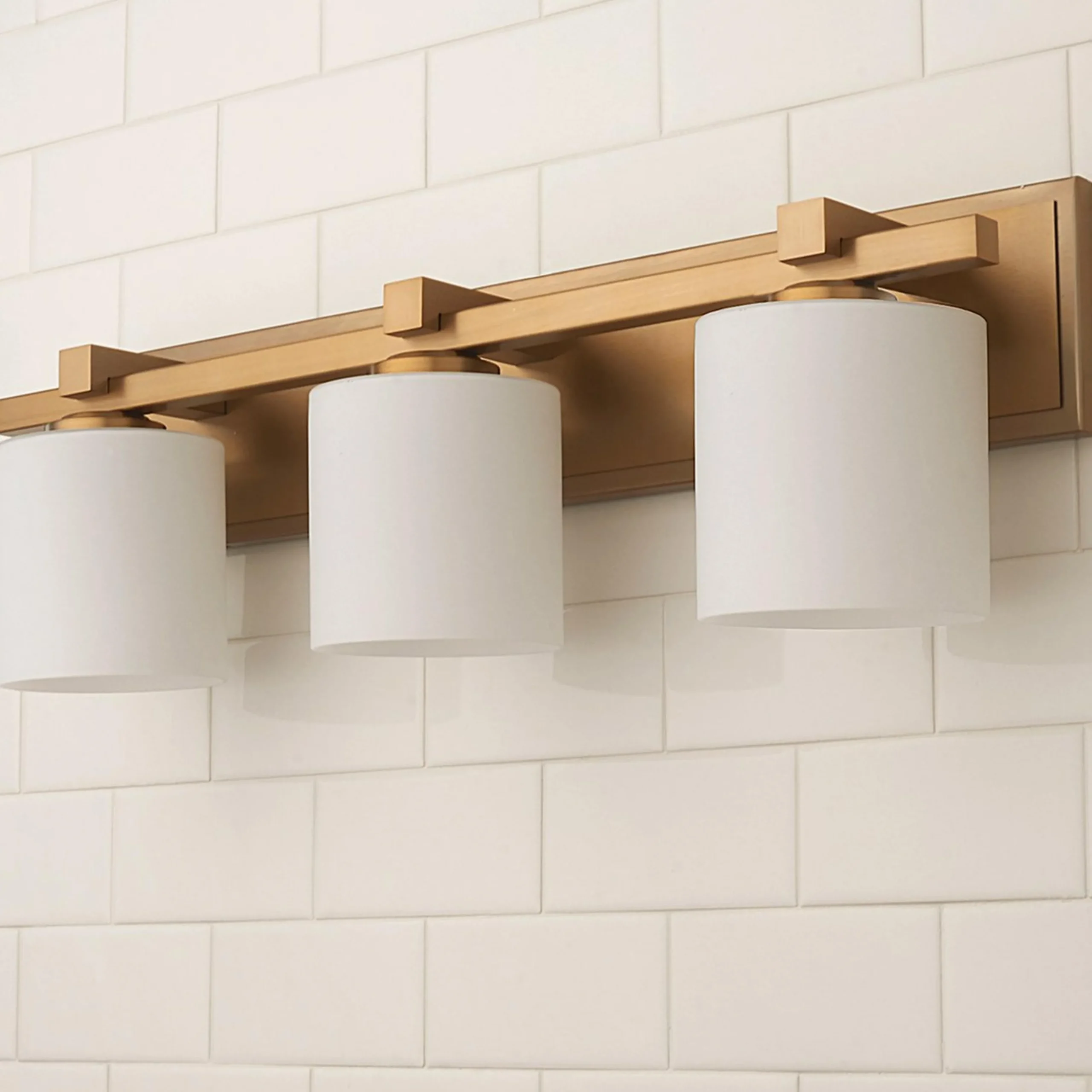 Opal Barrel Vanity Light - 3 Light