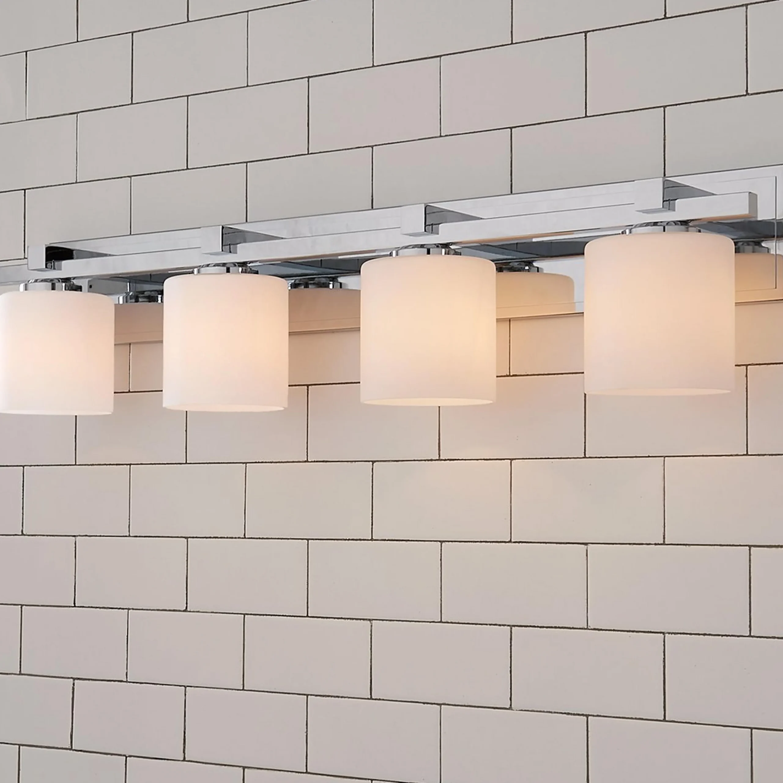 Opal Barrel Vanity Light - 4 Light