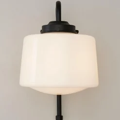 Opal Schoolhouse Sconce
