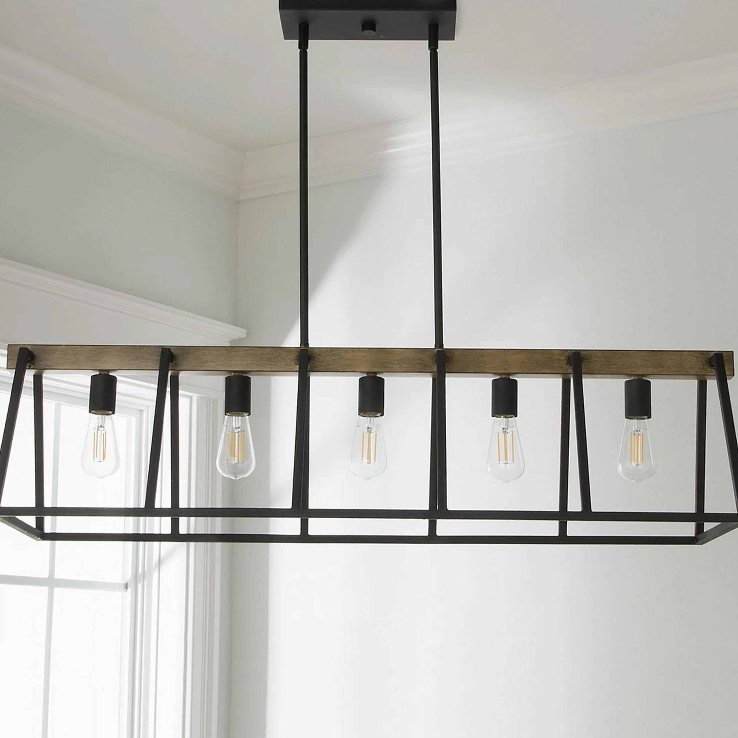 Open Frame Island Chandelier