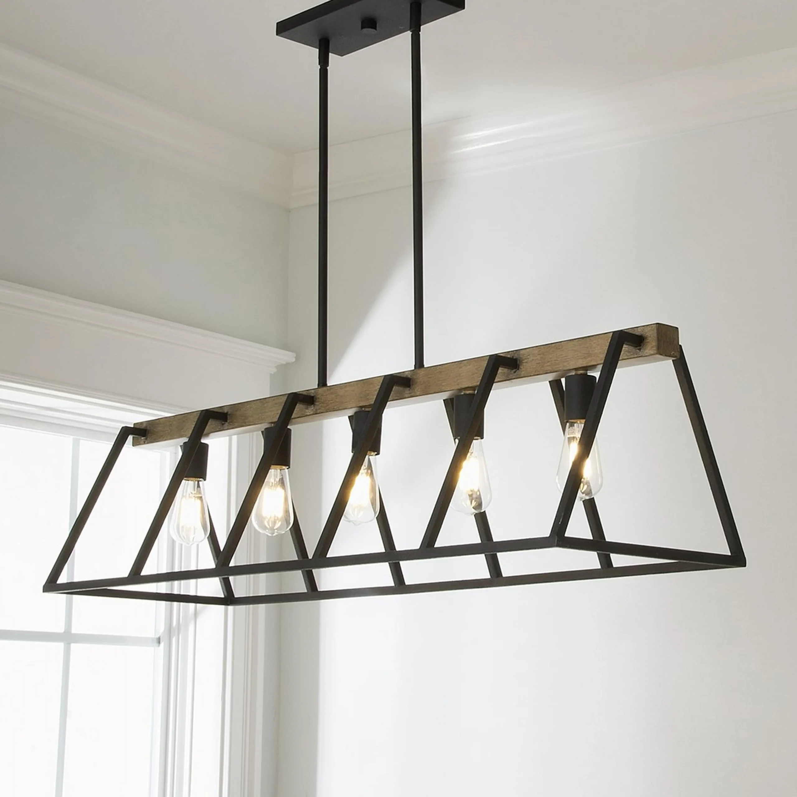 Open Frame Island Chandelier
