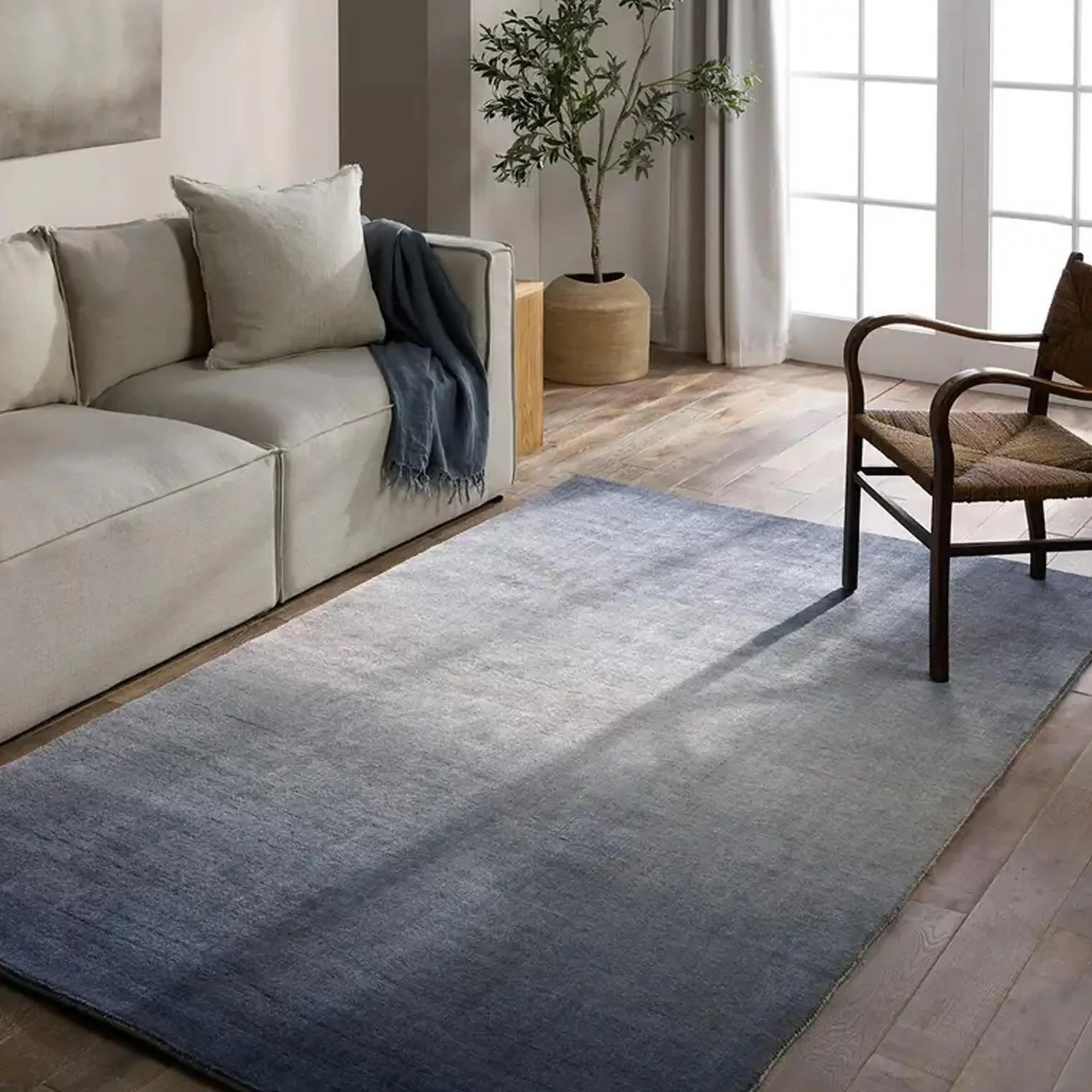 Optimal Ombre Handwoven Rug