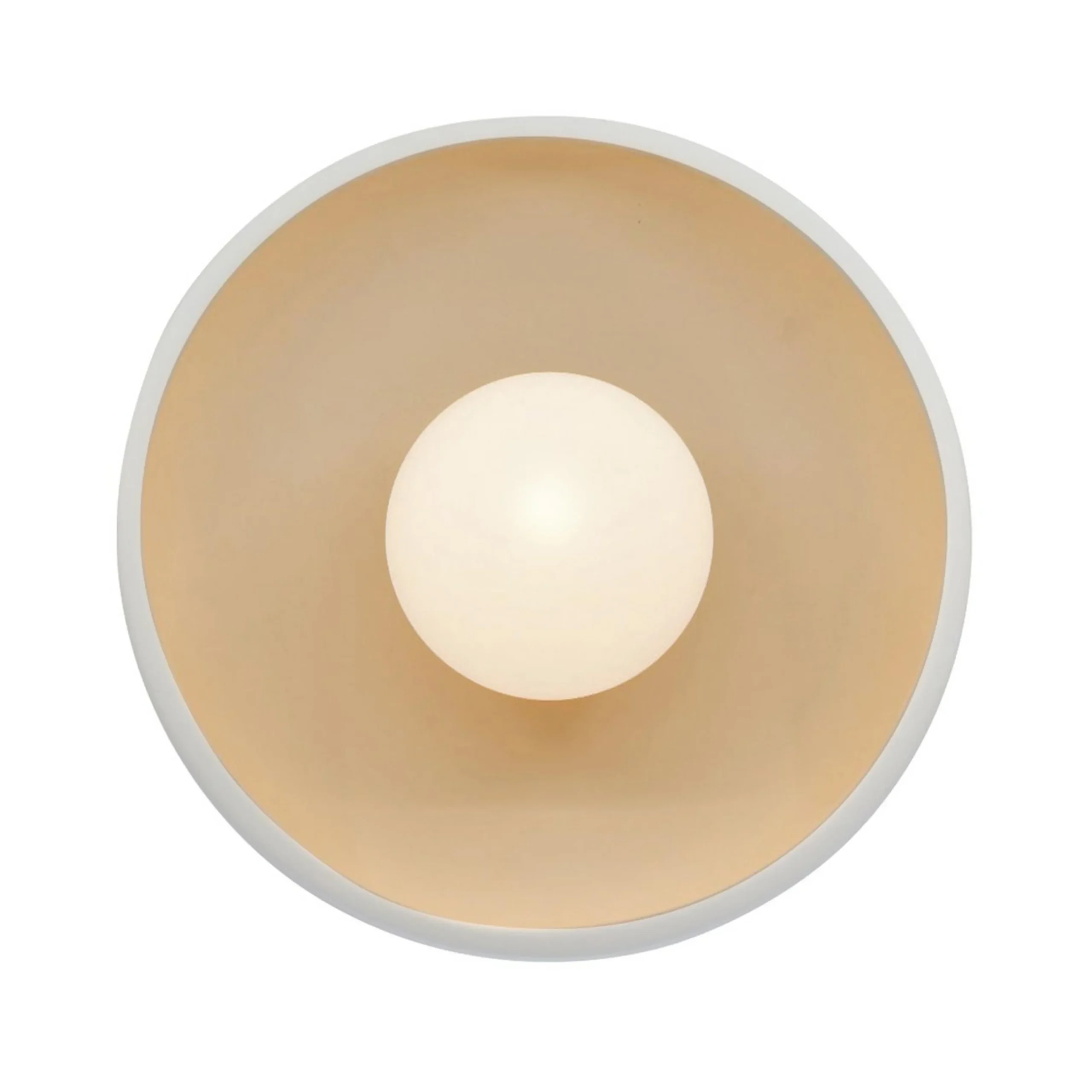 Oracle Ceramic Sconce - Bisque