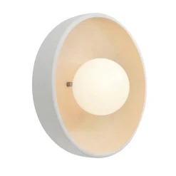 Oracle Ceramic Sconce - Bisque