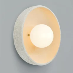Oracle Ceramic Sconce - Crackle