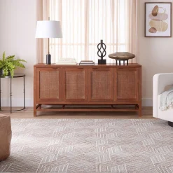 Orbital Hand-Hooked Rug